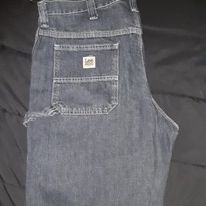 Lee carpenter blue jeans